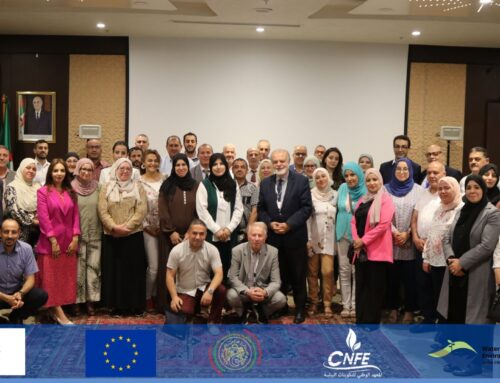 The WES Project Environment & Water Activities in Algeria were showcased during the National Meeting in Algiers